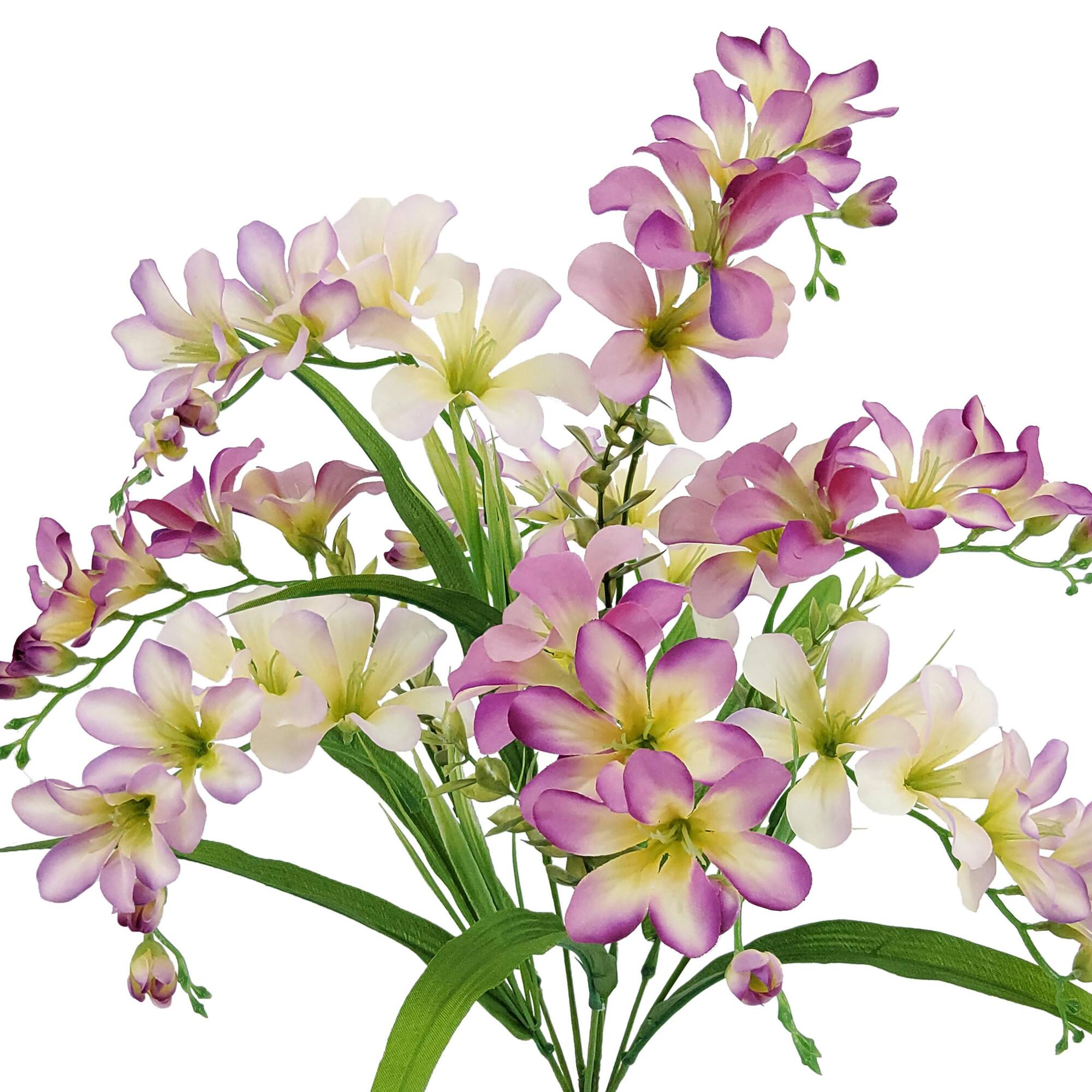 18" Purple Delphinium Bush by Ashland®